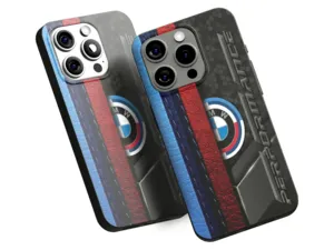 BMW Coque Téléphone Style Sport Racing
